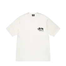 STUSSY STOCK TAIWAN TEE WHITE