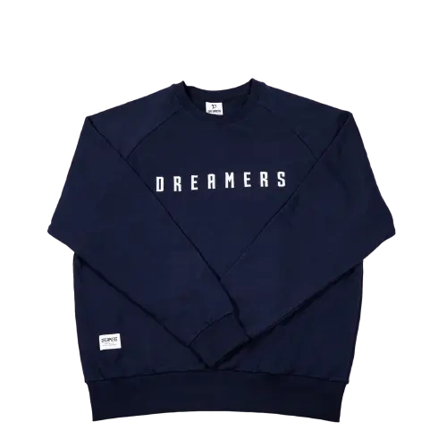 S8 DREAMERS EMBROIDERED CREWNECK SWEATSHIRT NAVY