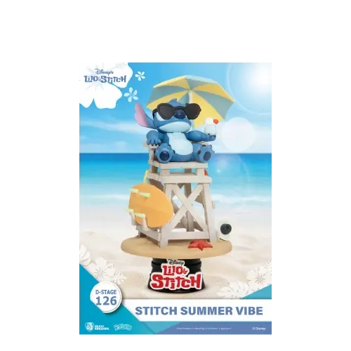 BEAST KINGDOM STITCH SUMMER VACATION