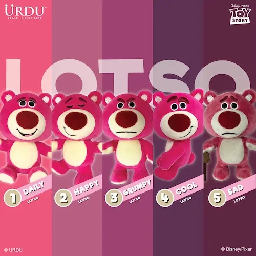 URDU DISNEY ACTION SOFTOY SERIES LOTSO BLIND BOX SET (5PCS)